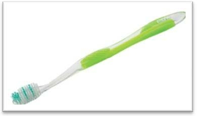 Utilisation d'une brosse à dent