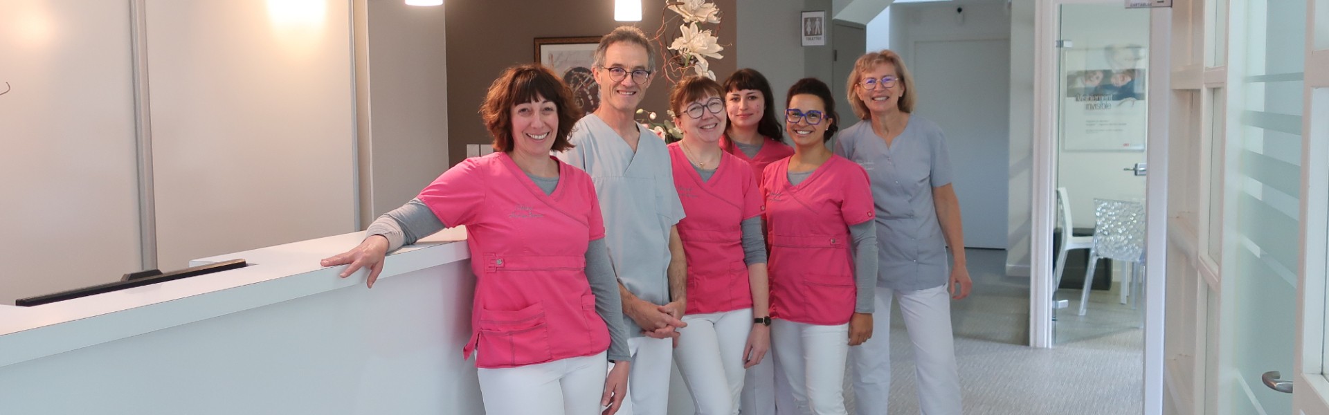 Equipe du cabinet des Docteurs Gilbert-Maudet